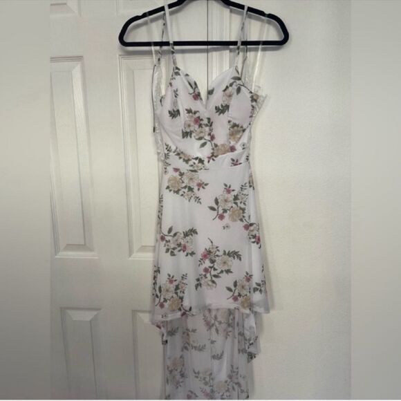COPY - NWT Backless high low floral causal dress Size XS - Picture 6 of 11